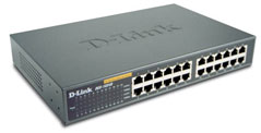 Коммутатор D-Link DES-1024D 24-Port 10/100 Unmanaged 19"